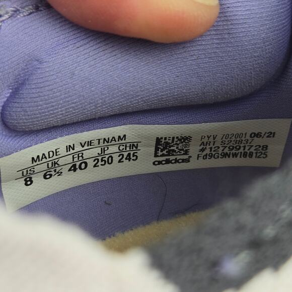 Adidas Ultra Boost 21 Orchid Tint Casual Lifestyle Gym Running Shoe Womens 8 - Picture 13 of 13